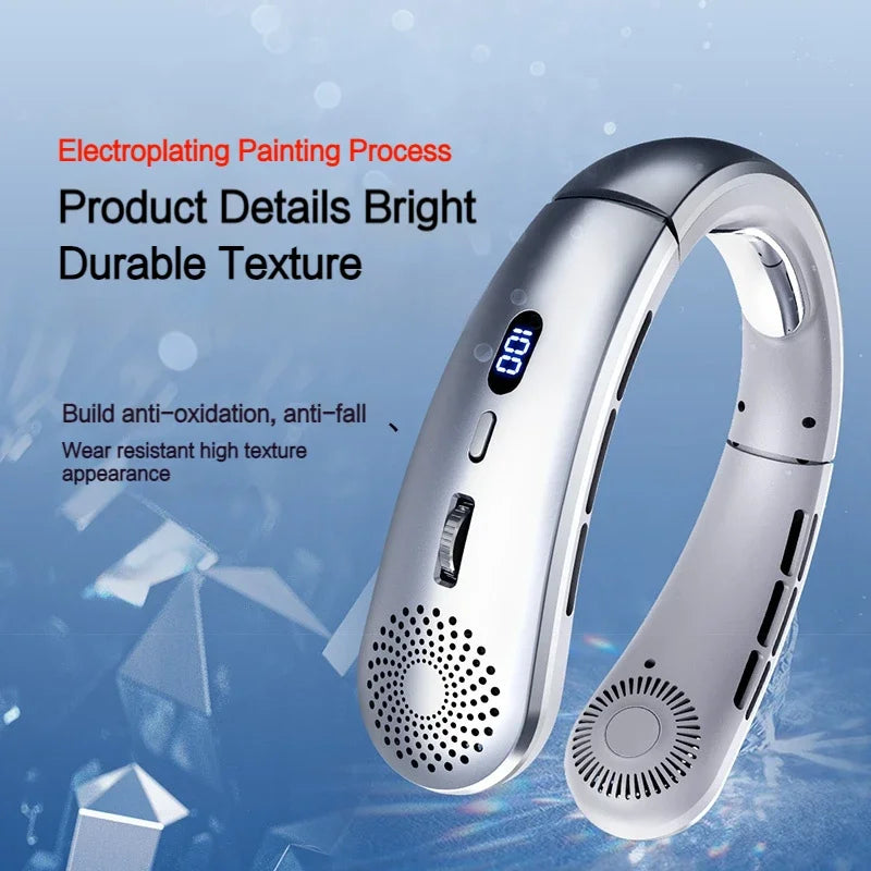 Neck Fan,Lightweight, Sports Fan for Indoor & Outdoor