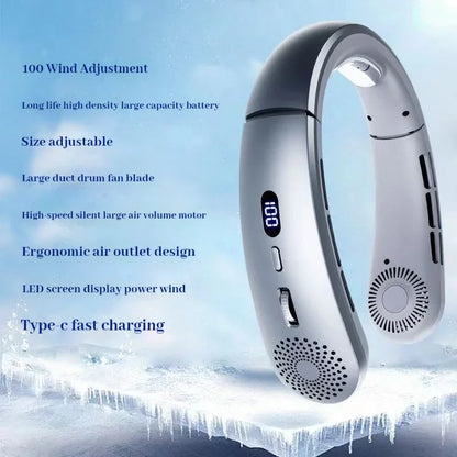 Neck Fan,Lightweight, Sports Fan for Indoor & Outdoor