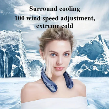Neck Fan,Lightweight, Sports Fan for Indoor & Outdoor
